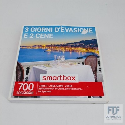 Smartbox - Geschenkbox 1 stück (1er Pack) 3 Tage Ausflüchte und 2 Abendessen 