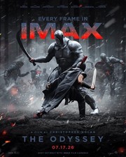 The Odyssey 2026 IMAX Battle Movie Poster