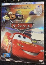 Cars DVD, 2006, Widescreen SEALED In Box