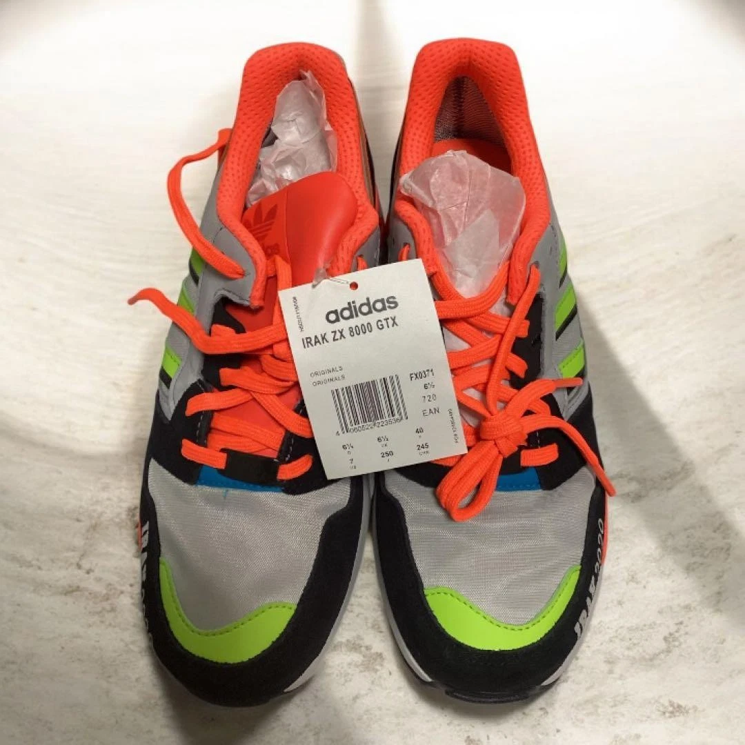 adidas IRAK x ZX 8000 GTX A-ZX Series - Orange | eBay