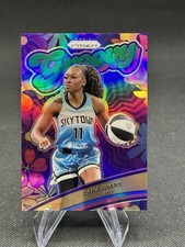 2024 Panini Prizm WNBA Groovy Green Prizm Dana Evans #8 Sky