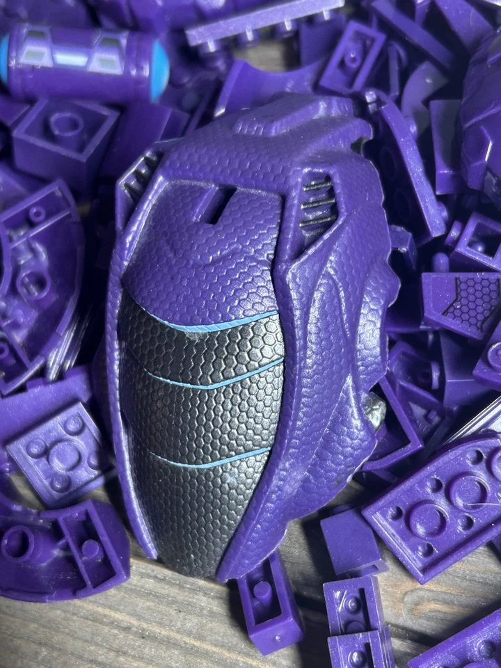 LOT of HALO Mega Bloks Purple Metallic Over 6 ounces of blocks - Image 2 of 2