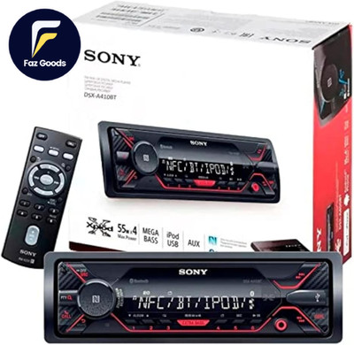 DSX-A410BT Single Din Bluetooth Front USB AUX Car Stereo Digital No CD Player