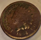 1864 Indian Head Penny! Good Condition But You Decide! Estate Find!