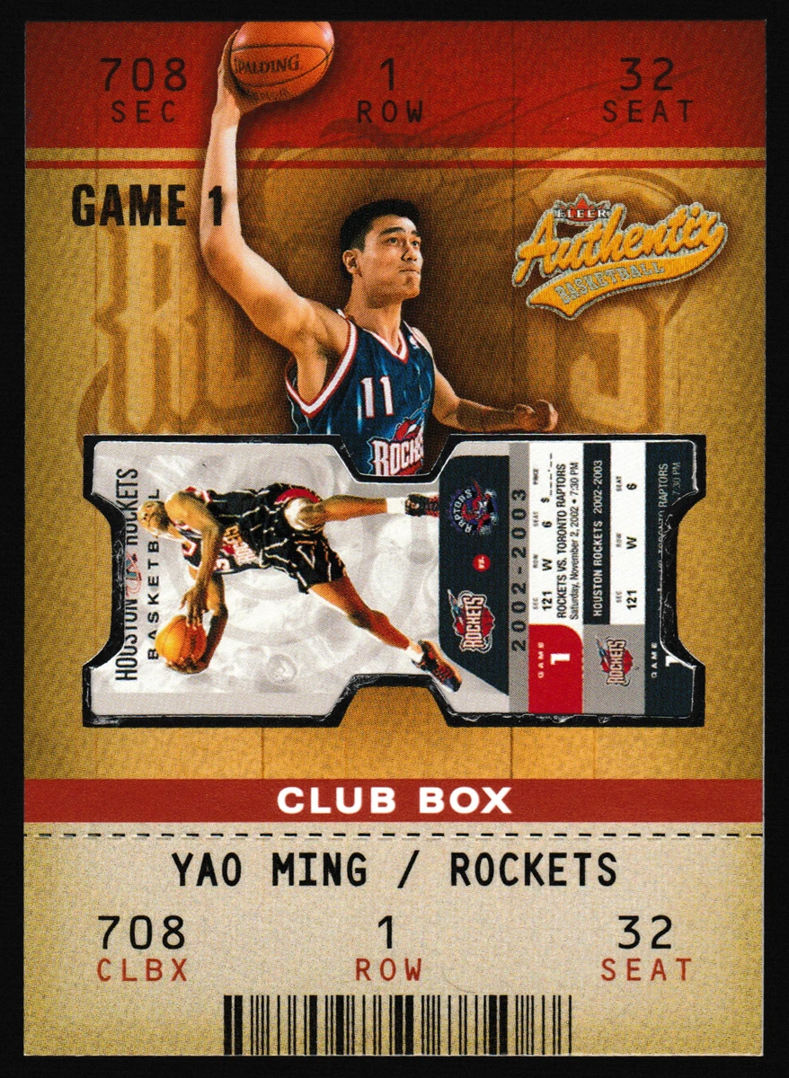 限定品　topp NBA Yao Ming RC 姚明 直筆サイントレカ 姚明篮球亲笔签名体育交易卡和配件| eBay
