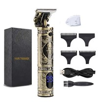 Hair Clippers Beard Trimmer Men Electric Shaver Grooming Kit Zero Gap UK