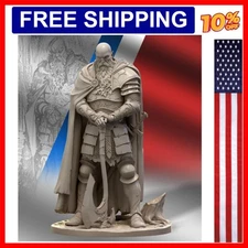 1/24 Scale 75mm Die-Cast Resin Figure Model Kit Ancient Knight Warrior Hobby ...