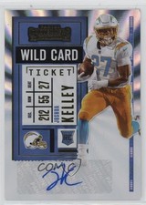 2020 Panini Contenders Wild Card Ticket /50 Joshua Kelley Rookie Auto RC 0h3t. rookie card picture