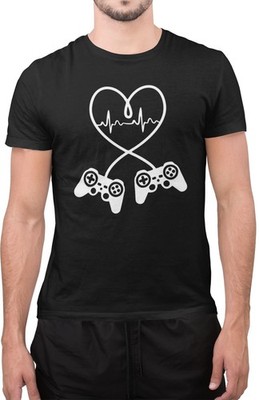 Videospiel Controller Liebhaber Sarkastische Spielekonsole Kinder Erwachsene Unisex T-Shirt
