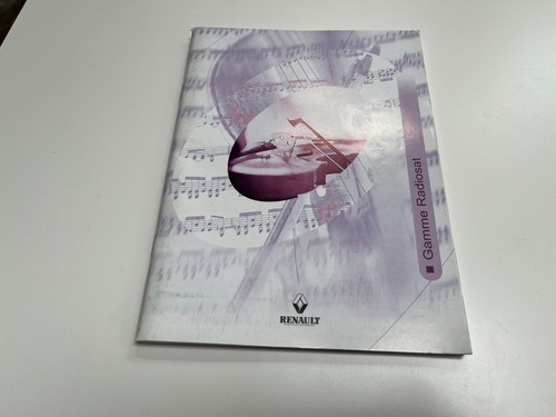 RENAULT SCENIC OWNERS MANUAL & AUDIO HANDBOOK & WALLET 2003-2006 (07/2005) - Picture 4 of 5