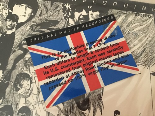 MFSL THE BEATLES Sealed Mobile Fidelity REVOLVER Original Master Recording MOFI - Imagen 2 de 7