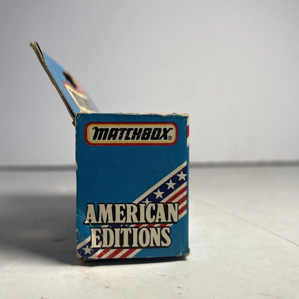 Matchbox American Editions 33 Willys Street Rod 1983 blanco calor nuevo en caja coche Foto 4 de 4