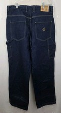 NWOT Vntg Rocawear 38X34 Carpenter Blue Jeans Y2K Streetwear Baggy Skater