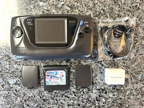 Sega Game Gear - Works, Recapped, New LCD Screen, Clean Shell, USB-C Setup +more