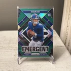 2025 Panini Prizm - Emergent Jaxson Dart #6 Green Prizm (RC)