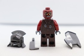 Uruk-Hai w/ Helmet Shild 9474 9471 Lord of Rings Hobbit LEGO&reg; Minifigure Figure