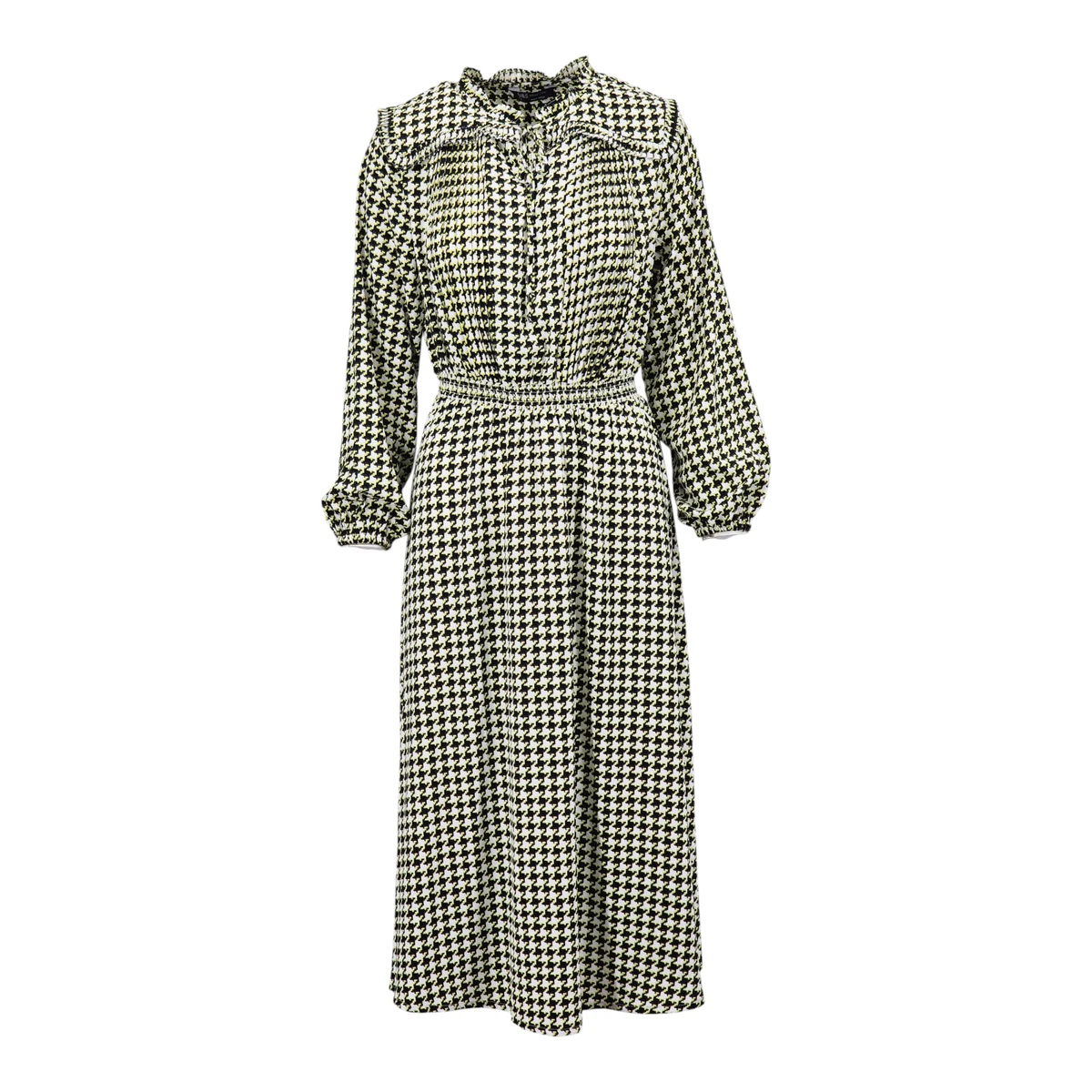 knee length dresses for ladies M&S Autograph Floral Empire Line Midi Shift Dress main image 0