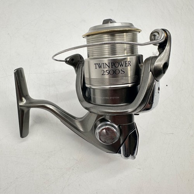 #ad Shimano Twin Power 2500S Color Silver Fishing Reel Japan No Box Used $141.94