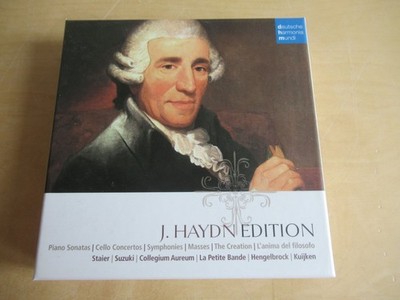 J.Haydn Edition-Piano Sonatas, Cello Concertos, Symphonies-10er Harmonia CD Box