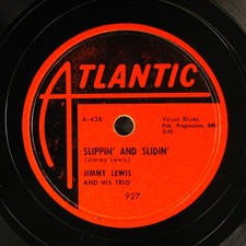 JIMMY LEWIS: slippin' and slidin' / i've got a right to love ATLANTIC Single