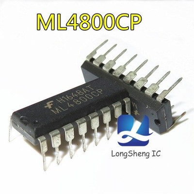 5PCS ML4800CP DIP-16 Power Factor Correction PFC PFC Controller PWM Combo New *g