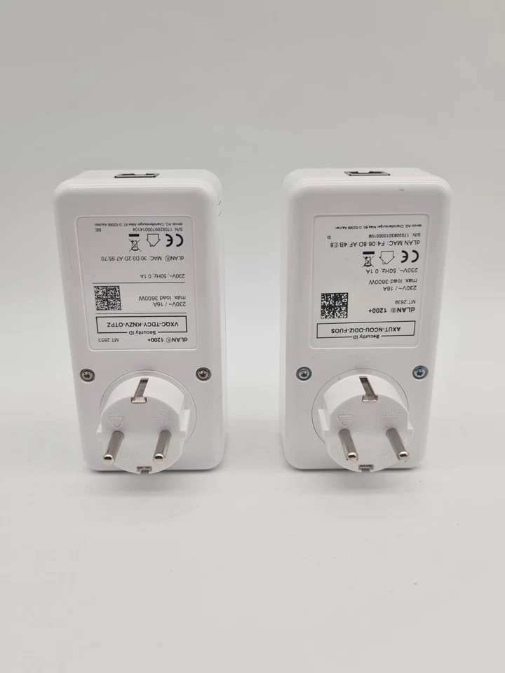 2x devolo dLAN 1200+ Starter Kit Powerline Adapter 1 LAN Port MT 2639 Getestet ✅ - Bild 4 von 4