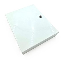 Elmdene A4 Steel Document Box Lockable Wall‑Mount Cabinet with 2 Keys White