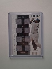 2021 Panini National Treasures Game Gear Materials Eights /25 David Ortiz