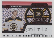 2022 Credentials Debut Ticket Access Horizontal Red 278/299 Marc McLaughlin 19yr