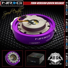 Universal Nrg Steering Wheel 6-hole Thin Version Quick Release Adaptor Purple Universal Nrg Steering Wheel 6-hole Thin Version Quick Release Adaptor Purple