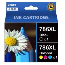 4PK 786XL Compatible Ink For Epson WorkForce Pro WF-4630 WF-4640 WF-5110