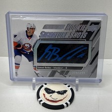 2023-24 UD Engrained Samuel Bolduc Rookie Signature Shots 🔥 # 275/299 🔥