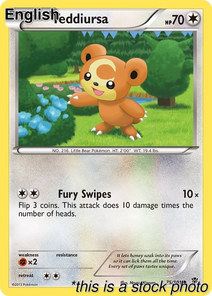 Teddiursa [ NM - Plasma Blast 75/101]
