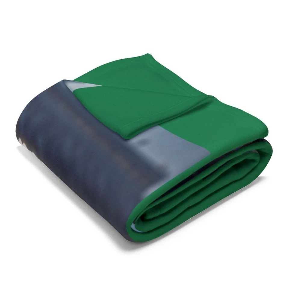 Green 60inX80in RaceCar Blanket - Image 2 of 3