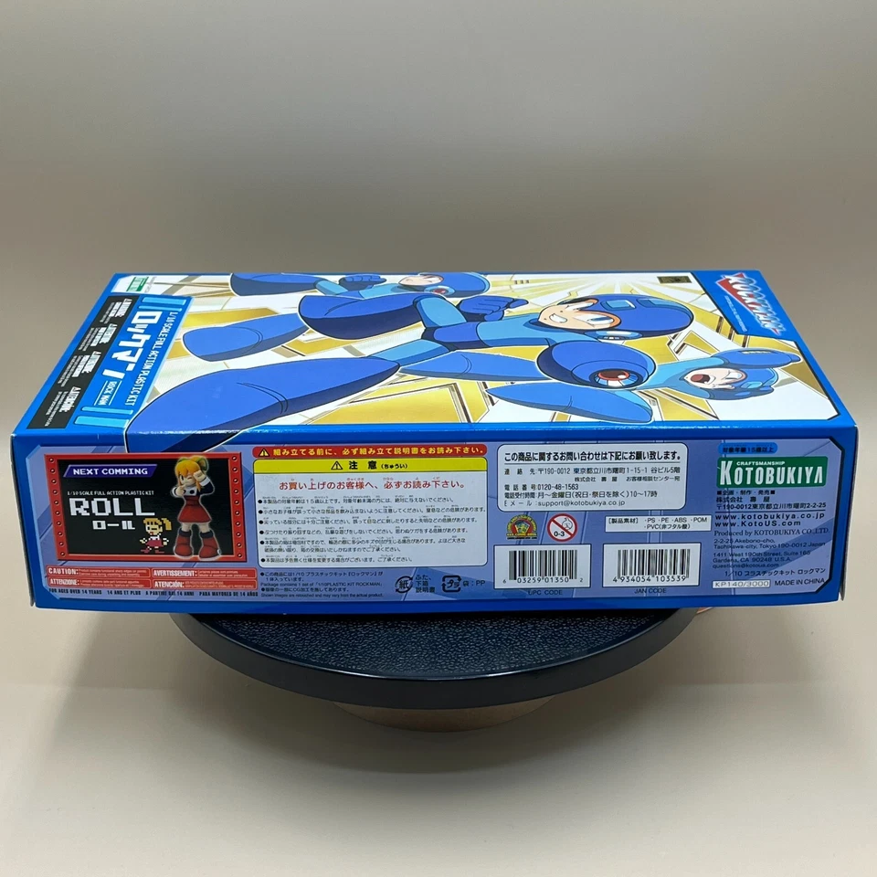 Kotobukiya 1/10 Mega Man Rock Man Full Action Plastic Kit Japan Capcom - Image 4 of 4
