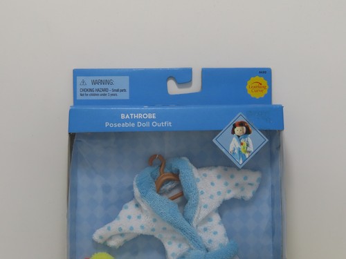 Learning Curve Madeline & Friends 2002 Bathrobe for 8" Poseable Doll. Outfit NEW - Picture 2 of 5