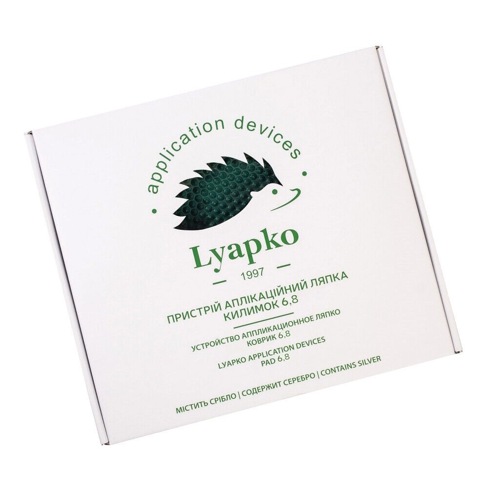 LYAPKO Acupuncture Mat Big Pad 6,8 Acupressure Applicator Massager