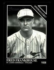 1993 Conlon #725 Fred Frankhouse Accused Spitballers Cardinals 8 - NM/MT