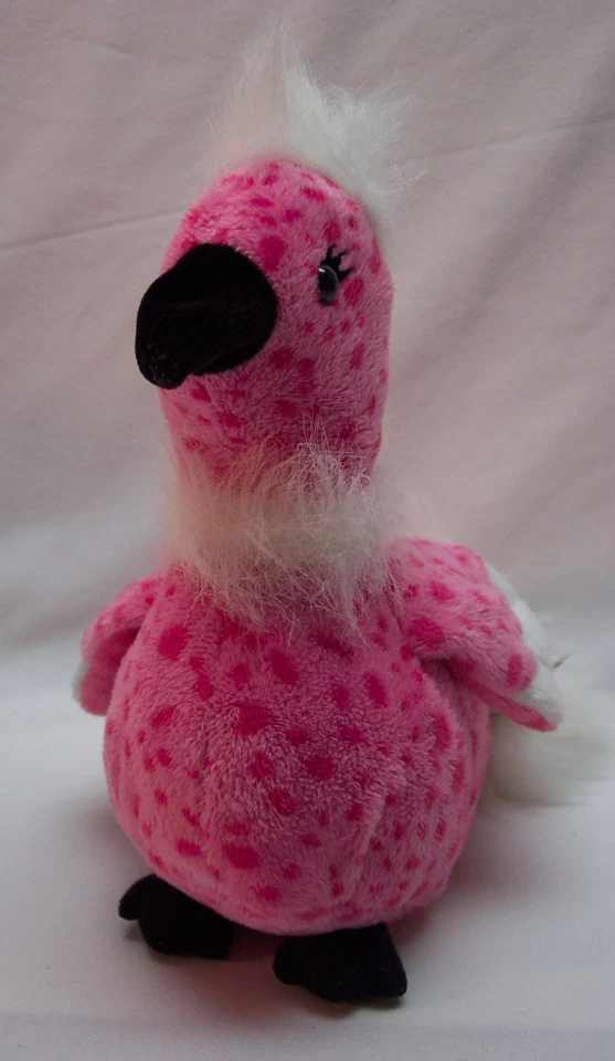 Ganz PINK AND WHITE CHERRY BLOSSOM BIRD 8" Plush Stuffed Animal Webkinz TOY - Image 2 of 4