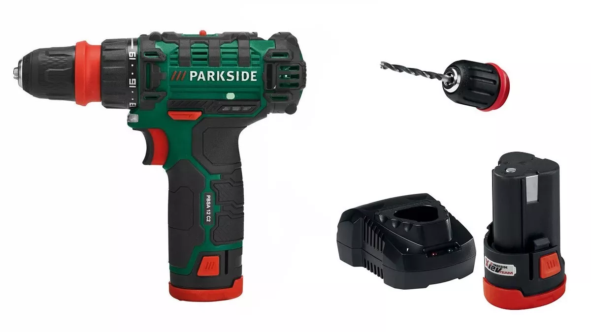 PARKSIDE Perceuse visseuse sans fil PBSA 12 12 V X12VTEAM eBay