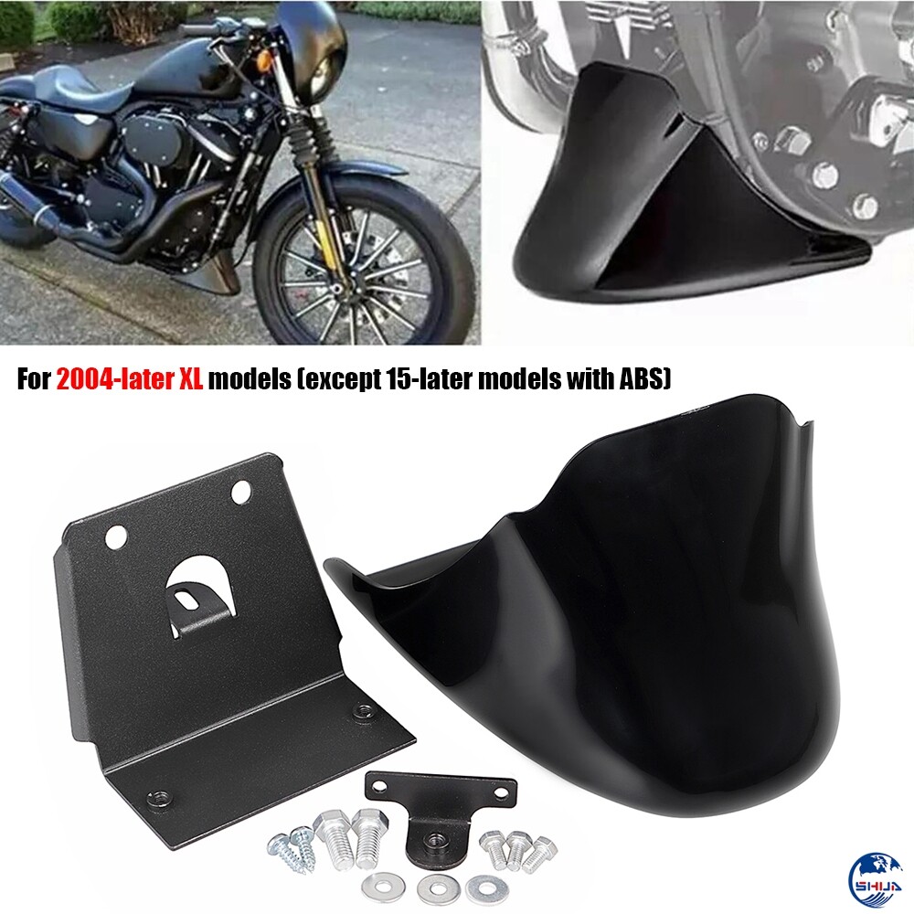 Pyramid Fender Extender For Harley Davidson Sportster XLH883 (1991-2002) - Matte Black 2 thumbnail image