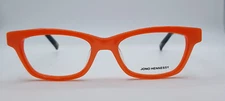 JONO HENNESSY Australia Womens 8251 / 977 Orange Cat Eye Eyeglasses Frames 49/19