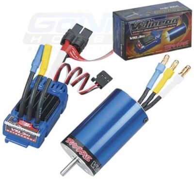 Traxxas 3370 Velineon VXL-3m Waterproof ESC w/ 380 Brushless Motor 1/16 E-Revo