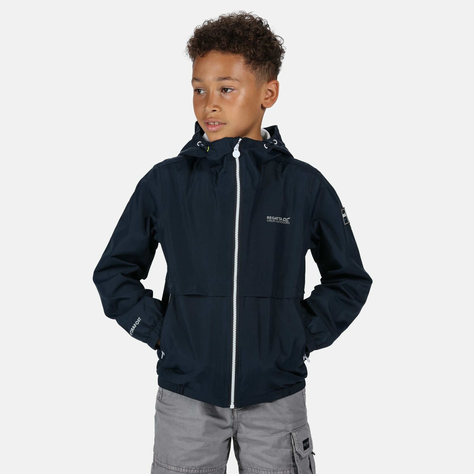Regatta Haskel Boys Waterproof Jacket 