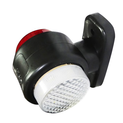 2x Luces de señalización laterales LED rojas blancas 12v para Volvo Man Scania Daf Iveco Mercedes - Imagen 3 de 7