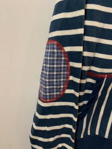 Matilda Jane Boys Sz 6 Camp w/ Joanna Gaines PATCHES & PLUCK HOODIE Stripes/Hood - Picture 7 of 14