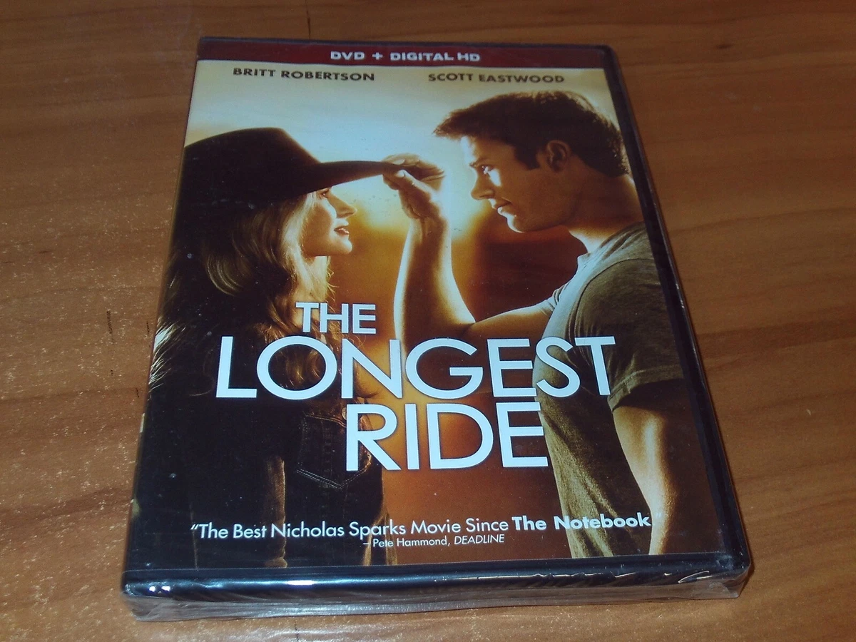 NEW SEALED THE LONGEST RIDE DVD + DIGITAL HD BRITT ROBERTSON SCOTT EASTWOOD