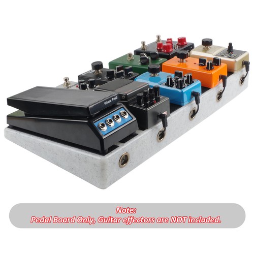 Big Size Guitar Effects Pedal Board PE Pedalboard 50*25.2cm + Sticking Tape P1V4 - Picture 6 of 12