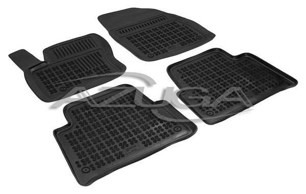 3D Gummi-FußMatten FüR Ford Kuga I Ab 2008-9/2011 Hohe Gummimatten Automatten-image