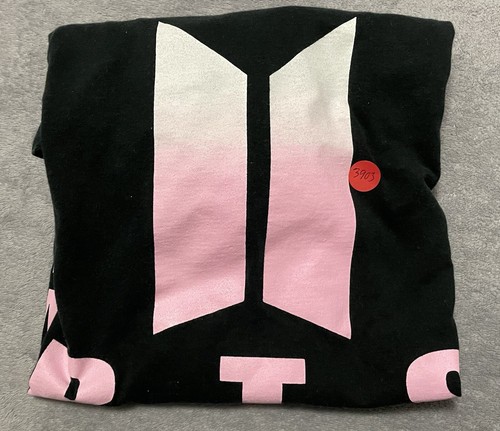 Camiseta de concierto Love Yourself 2018 de BTS World Tour M mediana negra fechas de gira - Imagen 9 de 10
